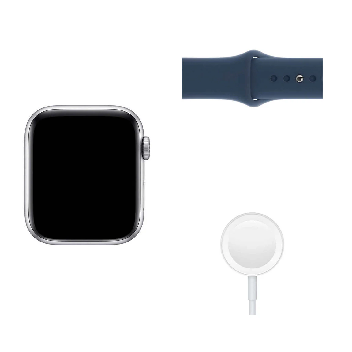 Apple Watch SE GPS / 40mm / Silver with Blue Sport Band - Refurbished (90 Day Warranty ) - Image 4