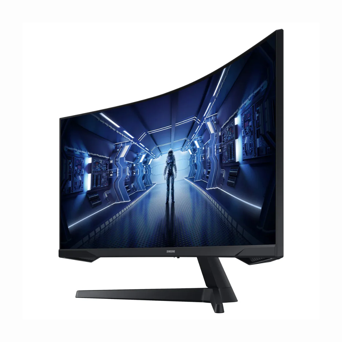 Samsung Odyssey G5 LC34G55TWWNXZA / 34"/ UWQHD (3440 x 1440) / Curved Gaming Monitor / 165Hz - Open Box (1 Year Warranty) - Image 2